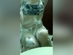 お尻, イく瞬間, 女, 手コキする, ハードコア, 乳首, シャワー, 喫煙