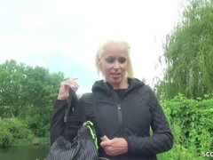 Amateur, Grosse bite, Gros seins, Blonde, Gorge profonde, Mère que j'aimerais baiser, Maman, Public