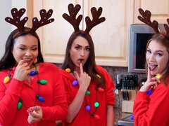 デカ尻, ブロンド, フェラチオ, バック, 手コキする, タトゥー, ティーン, オッパイの