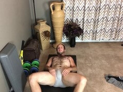 Amerikanisch, Arsch, Pummelig, Schwul, Behaart, Pov, Solo, Tanga