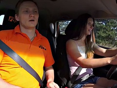Lieveling, Pijpbeurt, Auto, Buiten, Openbaar, Kut duiken, Realiteit, Student