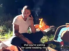 美人, 浮気者, 彼女, アウトドア, ハメ撮り, 公共, ティーン, 締まりの良い