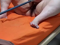 Enthousiasteling, Mooie dikke vrouwen, Grote mammen, Seksspeelgoed, Dik, Hardcore, Rijpe lesbienne, Tieten likken