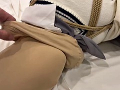 Amateur, Asiático, Amarrada, Chino, Pareja, Fetiche, Lencería, Adolescente