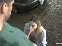 車, クラブ, ヨーロピアン, 顔射, 乳首, 公共, 長身, ティーン