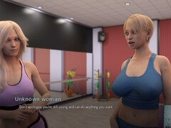 Blonde, Jeux, Gym, Nénés