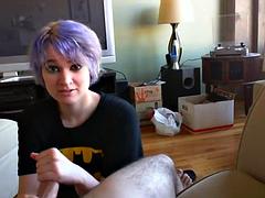 Nana, Sucer une bite, Tir de sperme, Mignonne, Branlette thaïlandaise, Pov, Adolescente