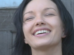 Aisselle, Beauté, Noire, Robe, Poilue, Mamelons, Chatte, Solo