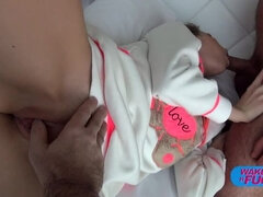 Adorable, Morena, Corridas, Hotel, Lamidas, Flaco, Adolescente, Trio