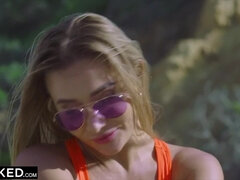Anal, Blonde, Blowjob, Dick, Double penetration, Huge, Interracial, Threesome