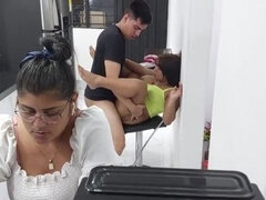 Americano, Mamada, Indio, Cocina, Coño, Hermanas, Madrastra