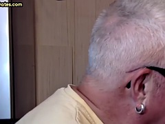 Leie, Grosser schwanz, Schwul, Schwanzloch, Handjob, Masturbation, Reif, Ablutschen