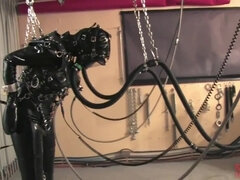 Enthousiasteling, Bondage discipline sadomasochisme, Pijpbeurt, Latex, Moeder die ik wil neuken, Tepels, Tieten likken, Speelgoed