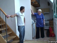 Watch as George Lee rams his hard cock into the busty 70-year-old MILF, Ilona Gabrielova