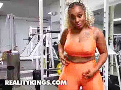 Gorda, Mamada, Gordita, Ébano, Gimnasio