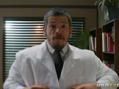 Braunhaarige, Krankenschwester, Erotischer film, Uniform