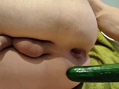 Leie, Arsch, Schwul, Masturbation, Orgasmus, Polisch, Spielzeuge, Nass