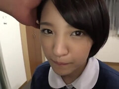 JAV バック中出しが大好きな制服美少女 ひなた澪