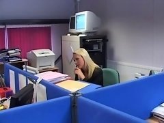 British Hoe Jane Berry gets fucked in the office