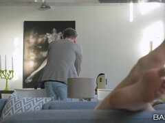 Feel Eve Angel and Nesty's Blonde Passion in an Unwelcome Surprise
