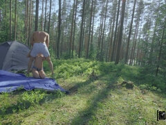 Camping With Mia - outdoor reality hardcore feat Bald Bandini