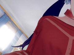 Miside Asmr Vr Roleplay Crazy Cutie Mita Comes Into Your World Pov - Lewd - Ear Licks