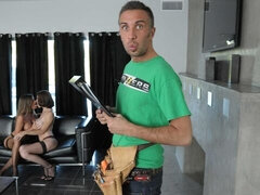 デカ尻, デカチン, デカパイ, フェラチオ, バック, 女 人男 人, 淫乱熟女, オッパイの