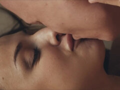 美女, 茶髪の, カップル, イく瞬間, エロティック, ハードコア, 母