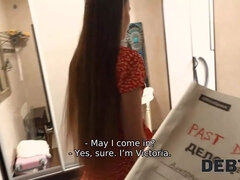 Mooi, Hd, Russisch, Verleid, Geschoren, Tiener, Tieten likken