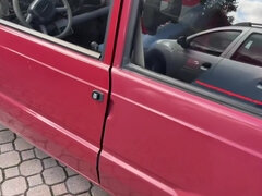 Amateur, Coche, Corridas, Polla, Corridas faciales, Enorme, Italiano, Tatuaje