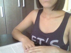 Enthousiasteling, Pijpbeurt, Bruinharig, Universiteit, Man die toekijkt, Klein, Gezichtspunt, Maagd