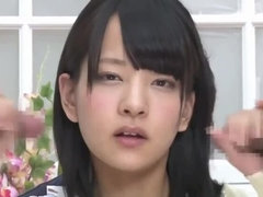 Asiático, Chica, Mamada, Grupo, Pajear, Hd, Japonés, Tetas