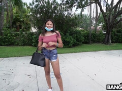 Asiático, Morena, Mascara, Madres para coger, Mamá, Al aire libre, Sexo soft