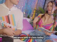 Минет, Брюнетки, Глубокая глотка, Член, Собачьи, Лизание, Киски, Молоденькие