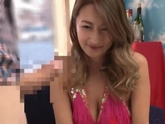 Seductive asian slut making her dirty kinky dreams come true