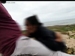 Amateur, Playa, Pareja, Corrida, Ébano, Hd, Latina, Esposa