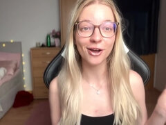 Enthousiasteling, Blond, Vrouw, Gezichtspunt, Slaaf, Alleen