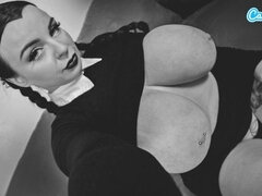 Amateur, Gros cul, Gros seins, Femelle, Masturbation, Orgasme, Solo, Webcam