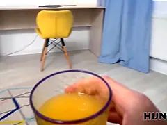 Hunt4k. hot russian hooker novella night is hardcore with her landlord in front of her cuckold gf