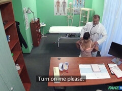 Mamada, Médico, Ex novia, Lamidas, Oficina, Coño, Uniforme, Voyeur