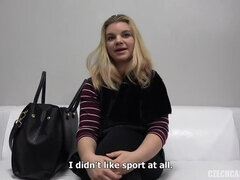 Blonde Bombshell Aneta: Big Tits & Toys