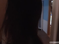 Tetas grandes, Morena, Checa, Garganta profunda, Sexo duro, Lamidas, Tetas, Intercambio de esposas