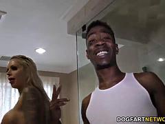 Grote lul, Blond, Groepseks ejactulatie, Groep, Hardcore, Hd, Interraciaal, Orgie