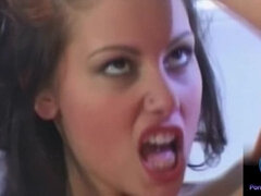 Incroyable, Sucer une bite, Classique, Tir de sperme, Doigter, Petite femme, Piercing, Chatte