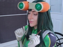 素人, グローブ, アウトドア, 喫煙, ティーン