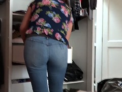 Our maids son gives my wife a cumshot in the ass
