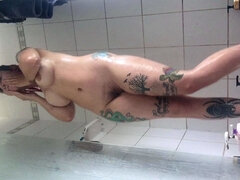 Amateur, Brunette brune, Mignonne, Hd, Branler, Douche, Softcore, Solo