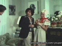 King of all porn John Holmes have an amazing 3 way with SEKA and Jamie Gillis