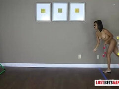 Amateur, Nana, Jeux, Interracial, Lesbienne, Se déshabiller, Jouets, Vibromasseur
