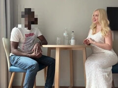 Splendid Hungarian Blondie Got Boinked And Creampied By A French Stranger !!!